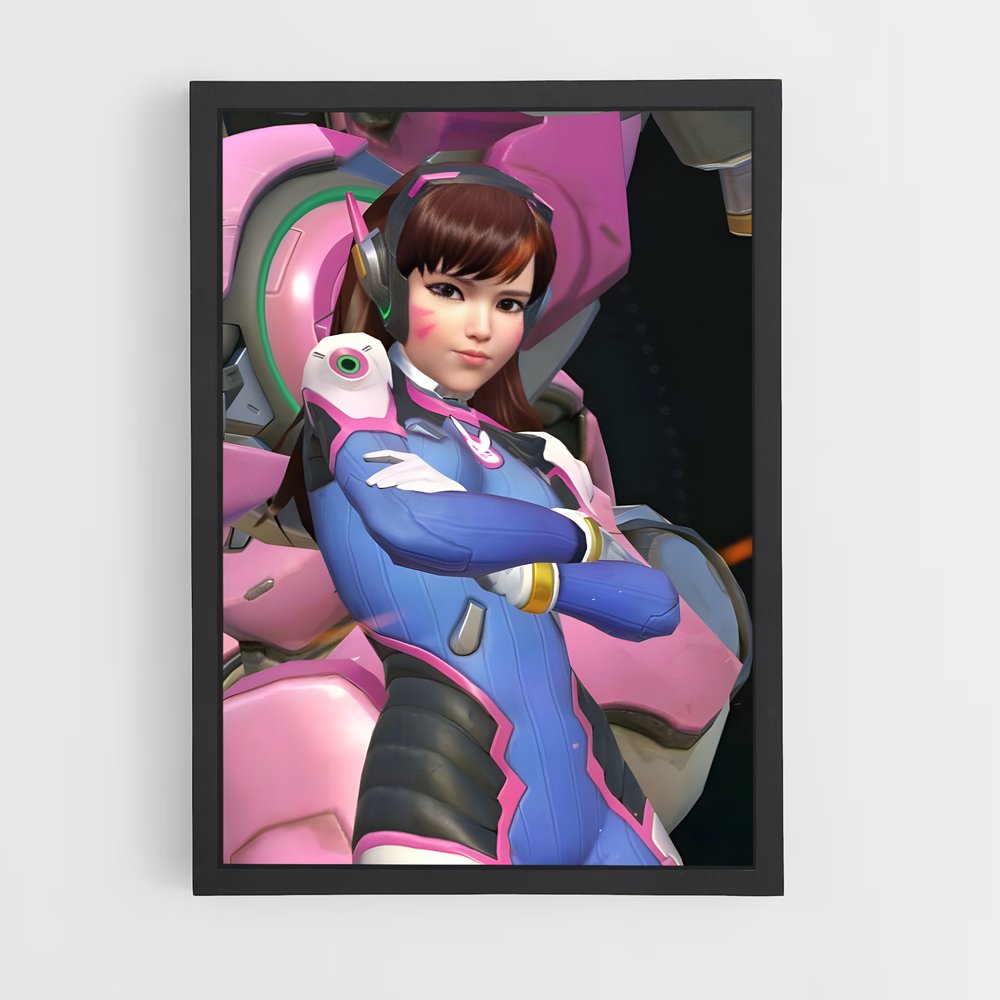 Poster Prête deux – affiche Overwatch (vue 2)